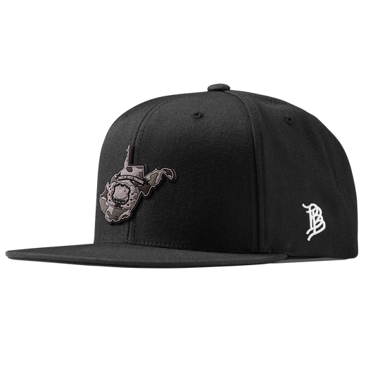 West Virginia Camo Classic Snapback Black