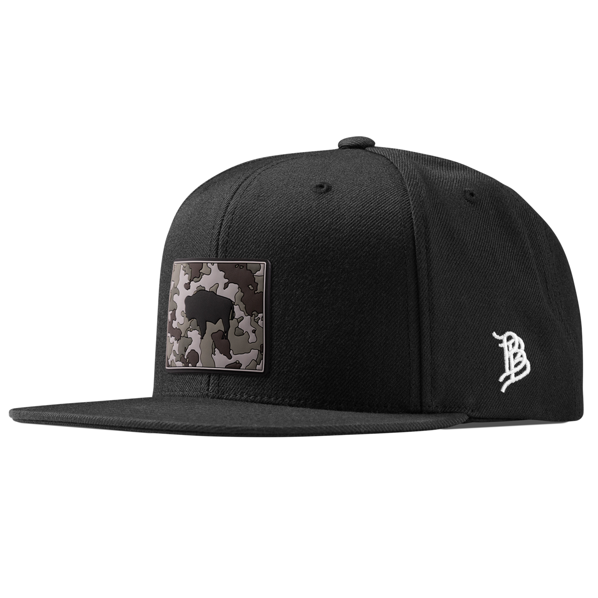 Wyoming Camo Classic Snapback Black