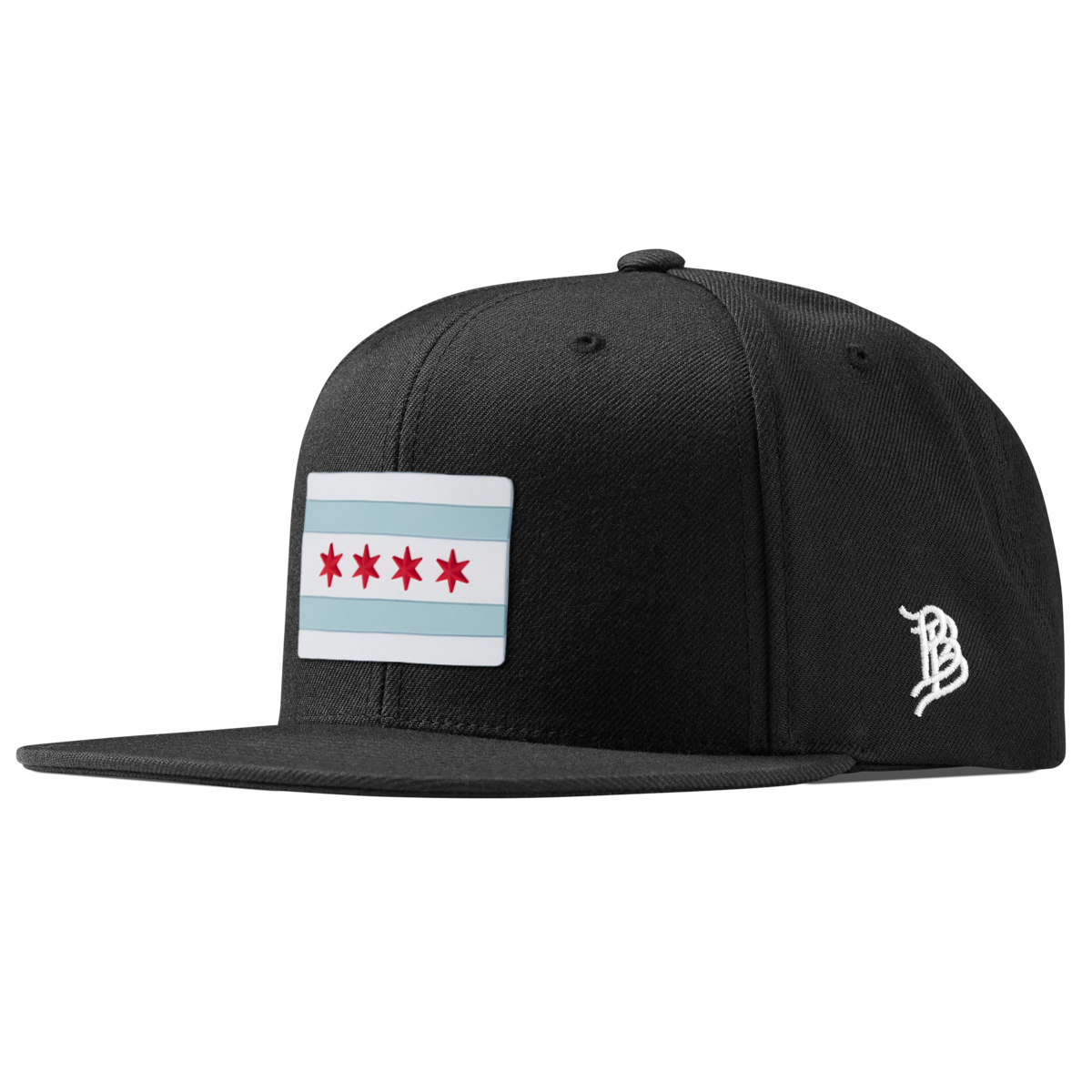 Chicago Flag Classic Snapback Black