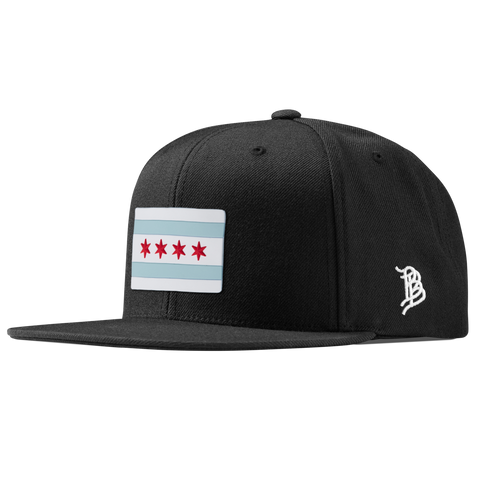 Chicago Flag Classic Snapback Black