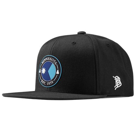 Minnesota Compass Classic Snapback Black