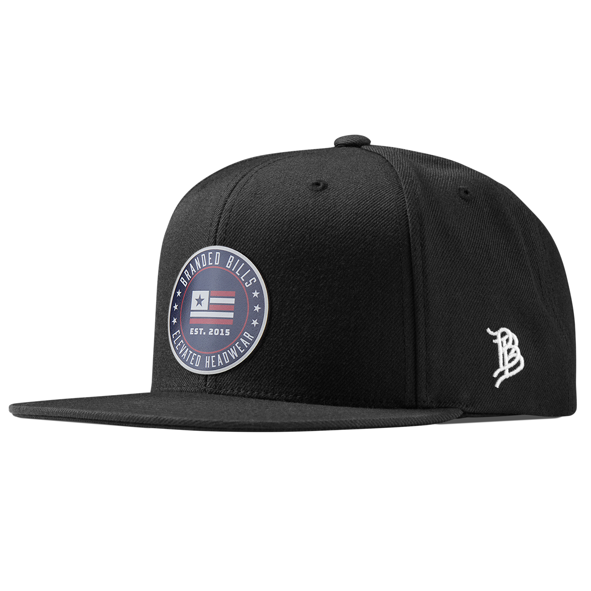 Elevated American Classic Snapback Black 