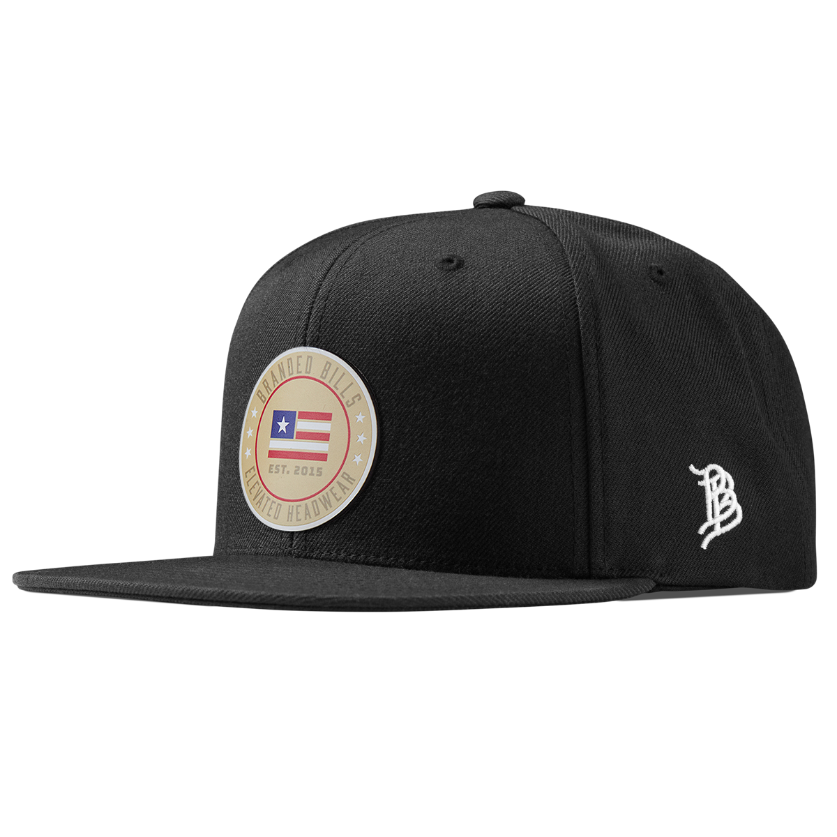 Elevated American Tan Classic Snapback Black 