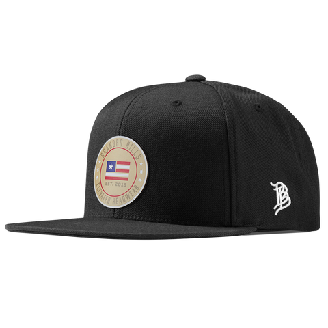 Elevated American Tan Classic Snapback Black 