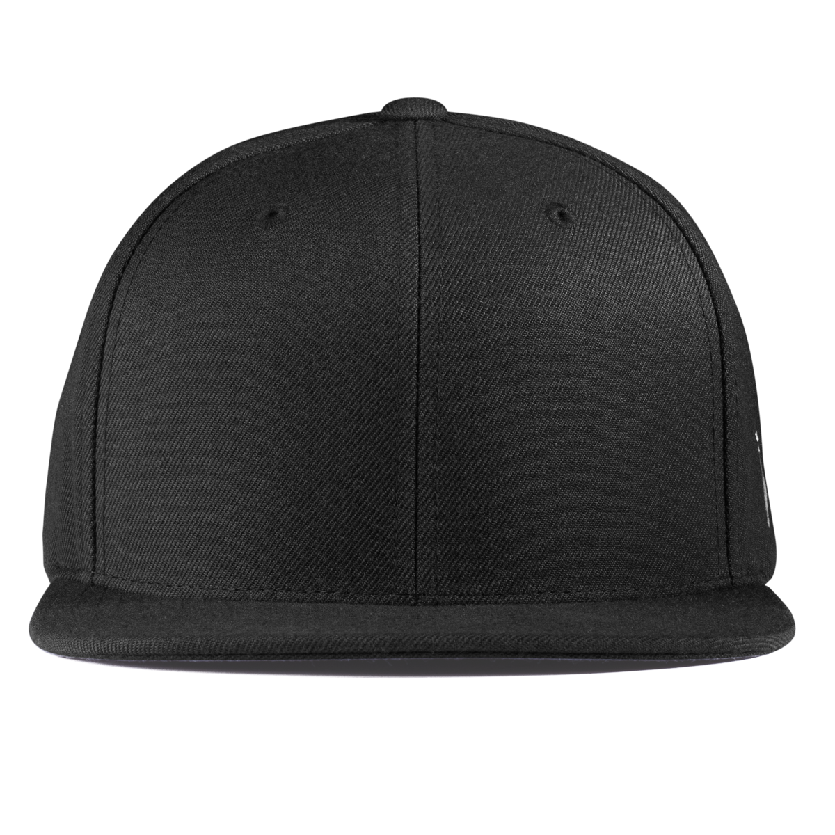 Bare Classic Snapback Black Front