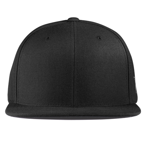 Bare Classic Snapback Black Front