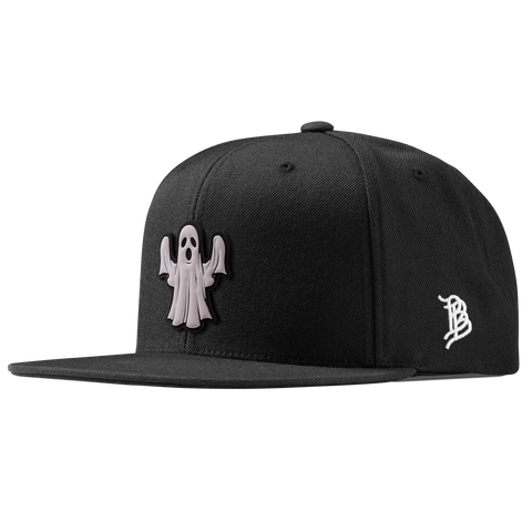 Ghostly PVC Classic Snapback Black