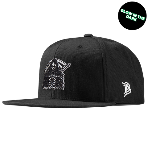 Grim Reaper Glow Classic Snapback Black