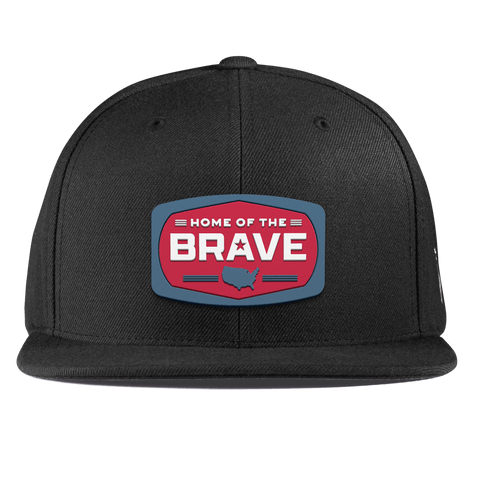 Home of the Brave Essential Flat Snapback