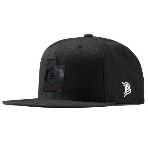 Utah 45 Midnight Classic Snapback Black