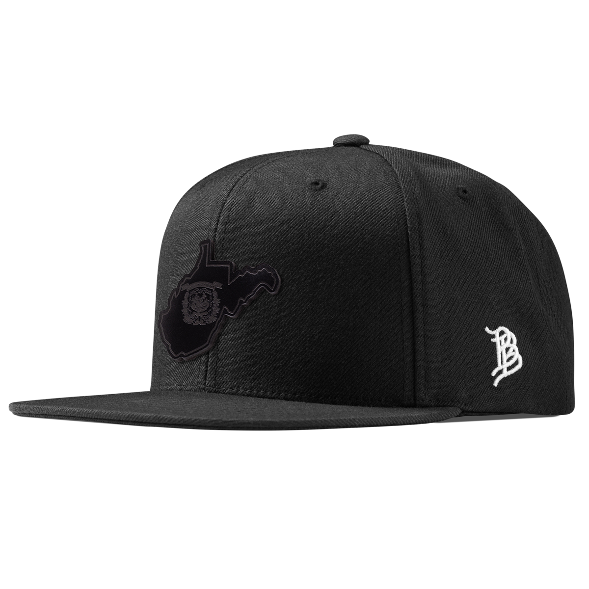 West Virginia 35 Midnight Classic Snapback Black