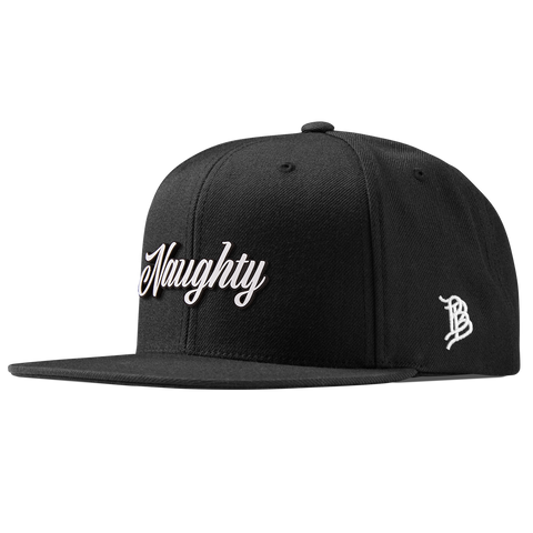 Naughty Classic Snapback Black