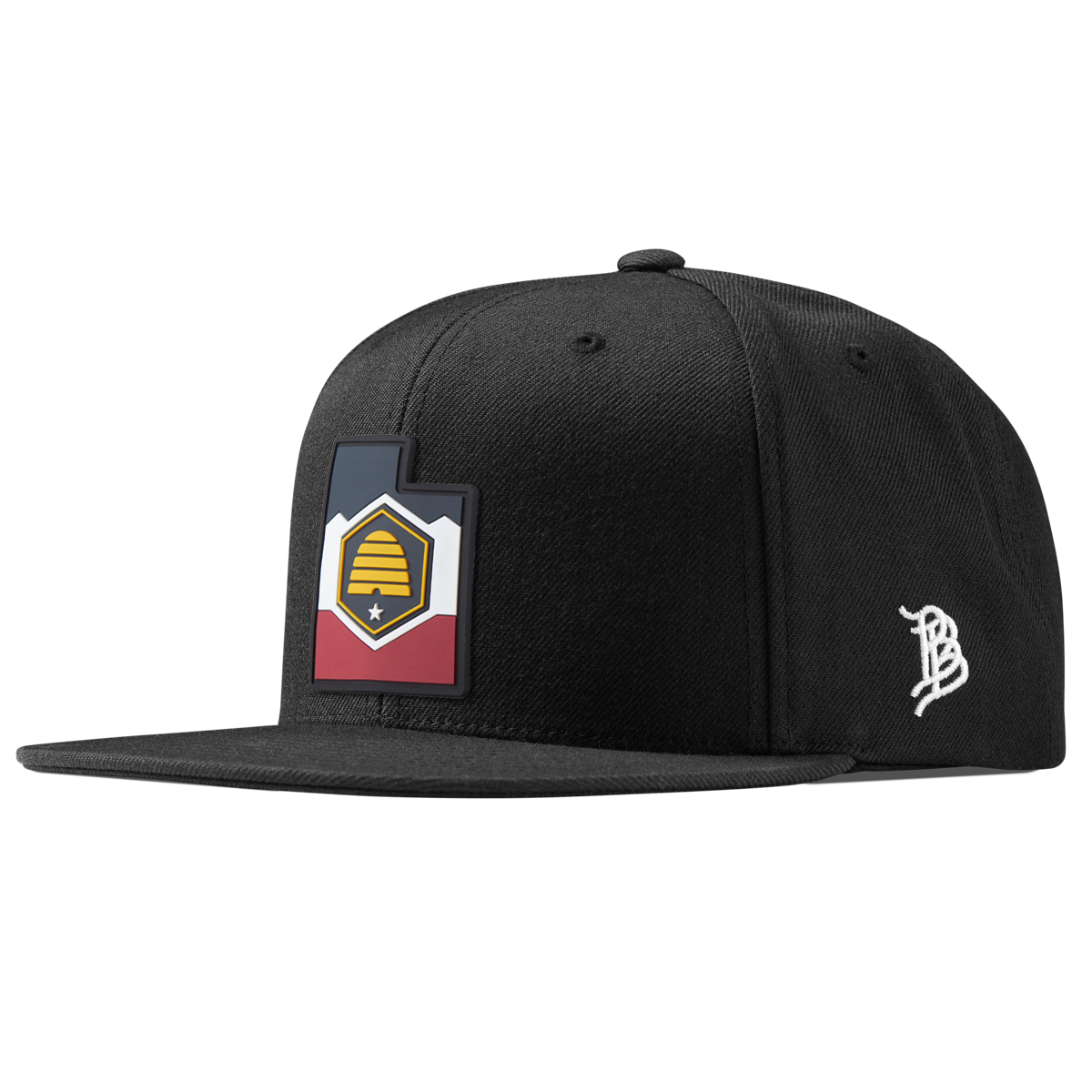 Utah 45 PVC Classic Snapback Black