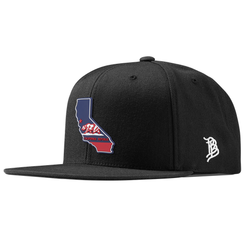 California Patriot Series Classic Snapback Black