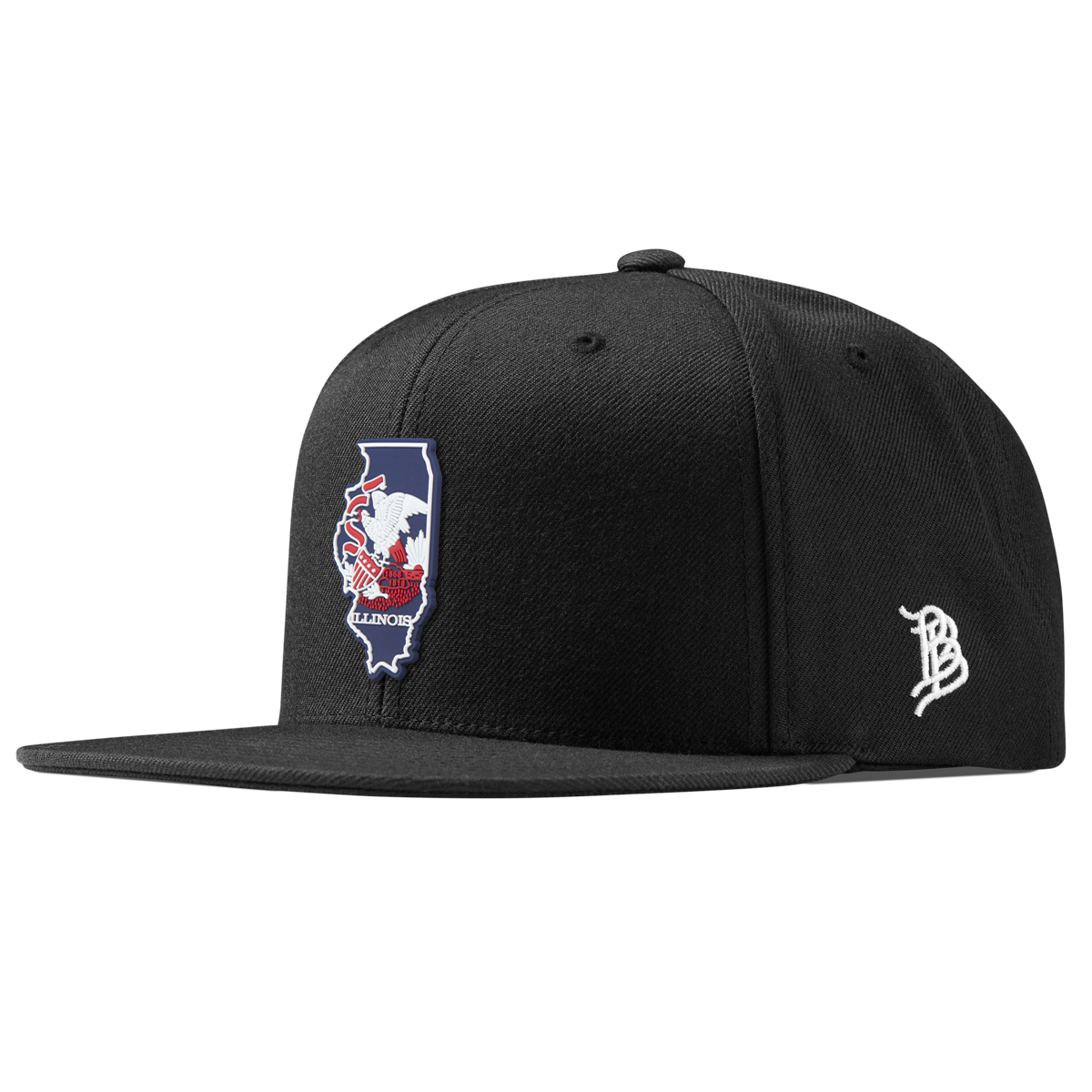 Illinois Patriot Series Classic Snapback Black