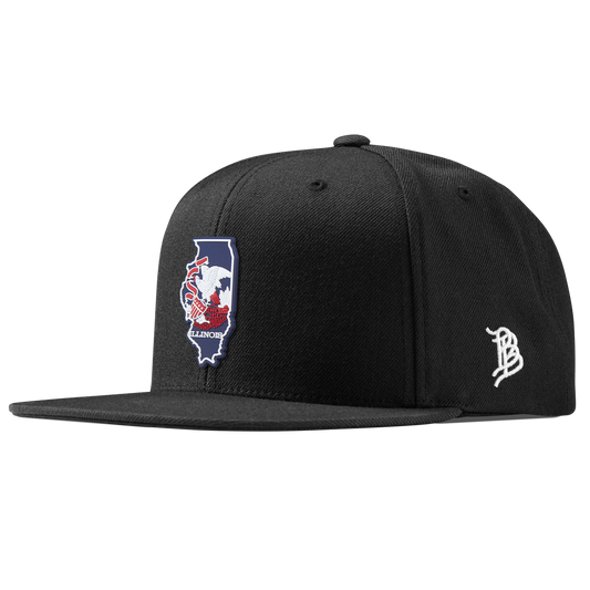 Illinois Patriot Series Classic Snapback Black