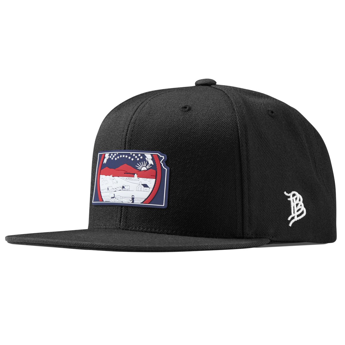 Kansas Patriot Series Classic Snapback Black