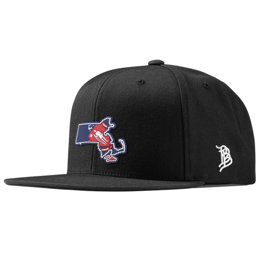 Massachusetts Patriot Series Classic Snapback Black