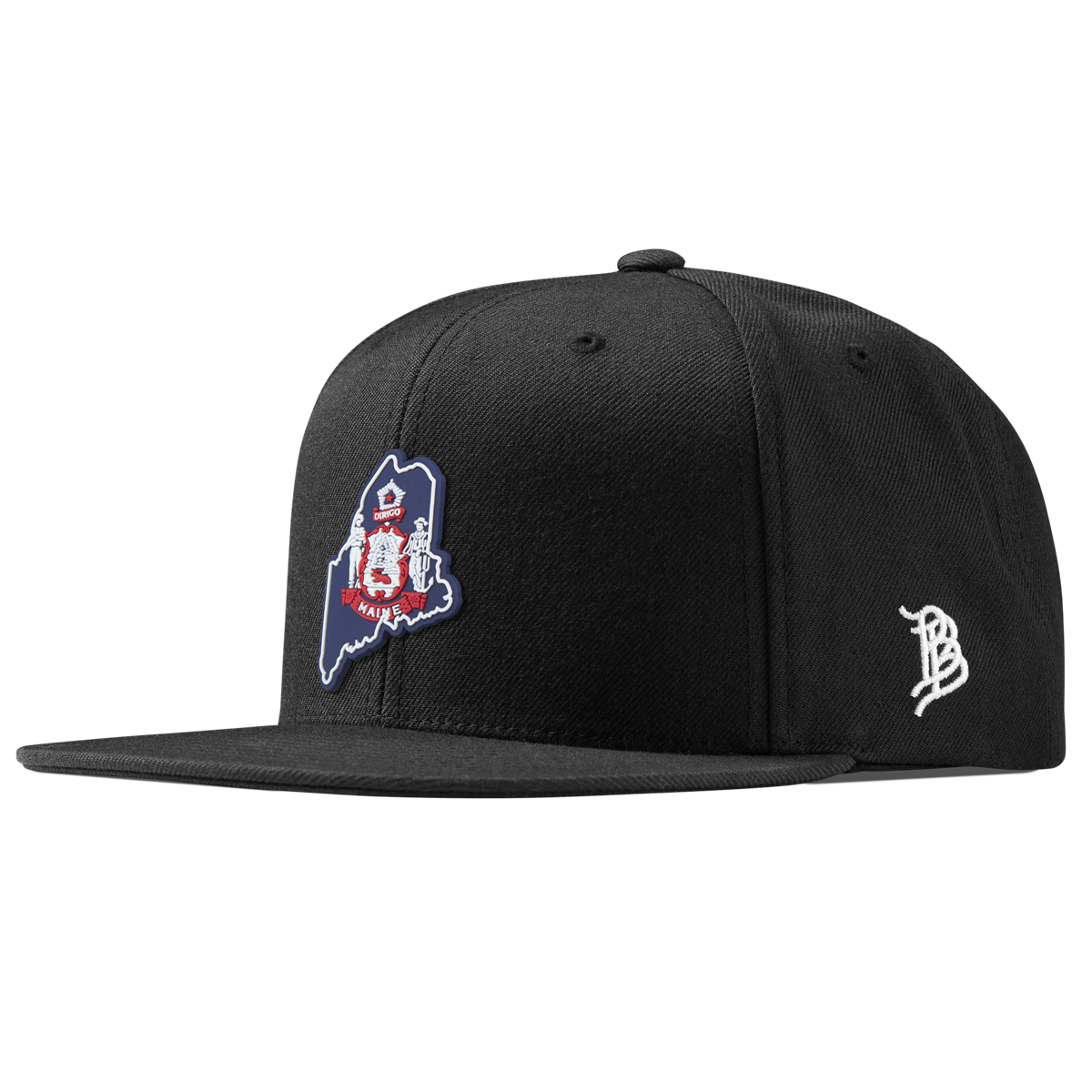 Maine Patriot Series Classic Snapback Black