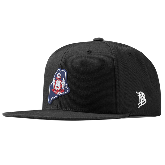 Maine Patriot Series Classic Snapback Black