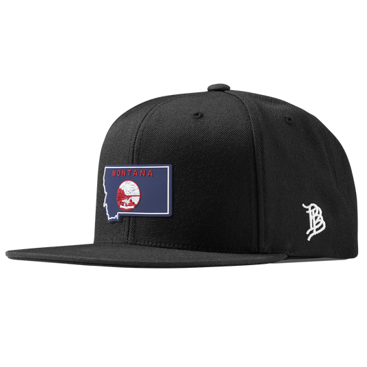 Montana Patriot Series Classic Snapback Black