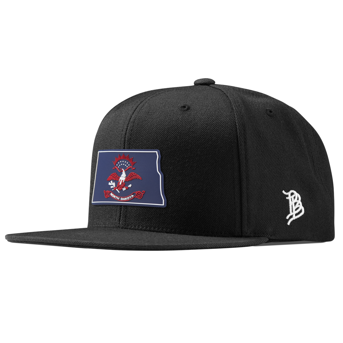 North Dakota Patriot Series Classic Snapback Black 