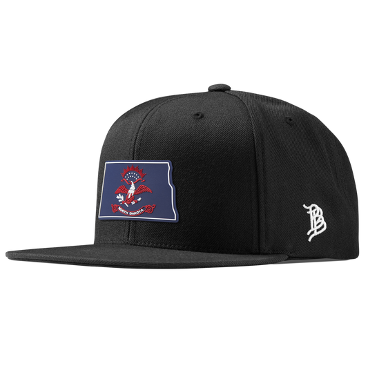 North Dakota Patriot Series Classic Snapback Black 