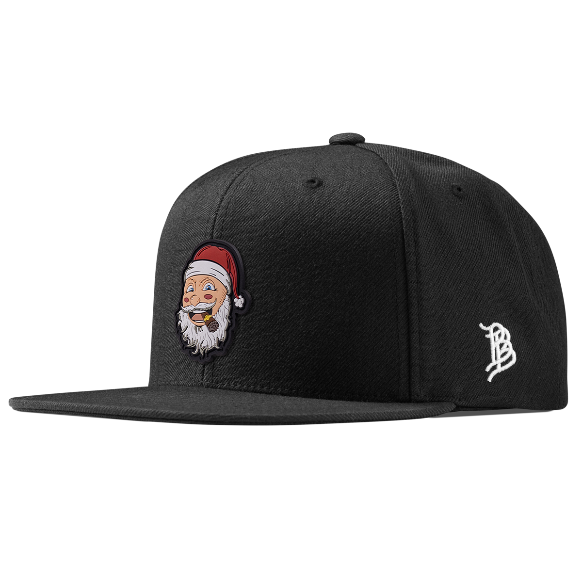 Oversized Santa PVC Classic Snapback Black