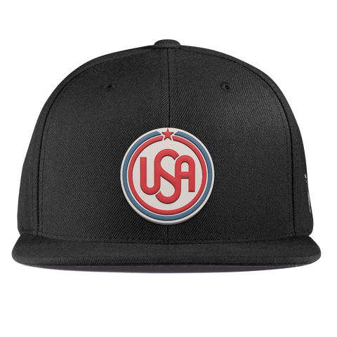 USA Icon Essential Flat Snapback