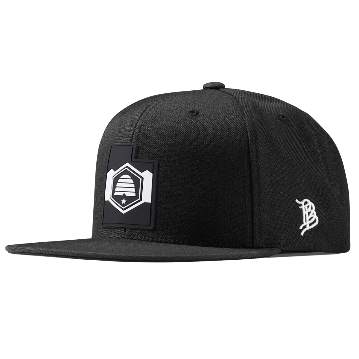 Utah Vintage Classic Snapback Black