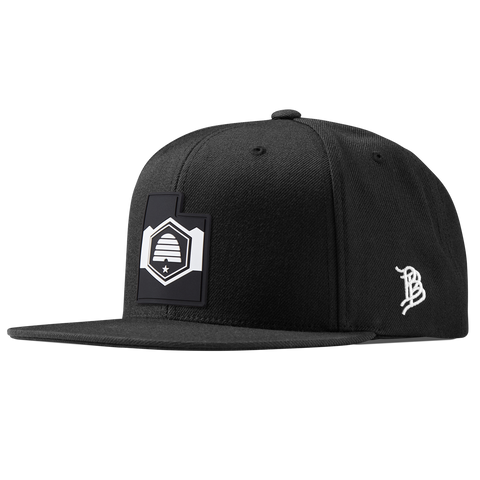 Utah Vintage Classic Snapback Black
