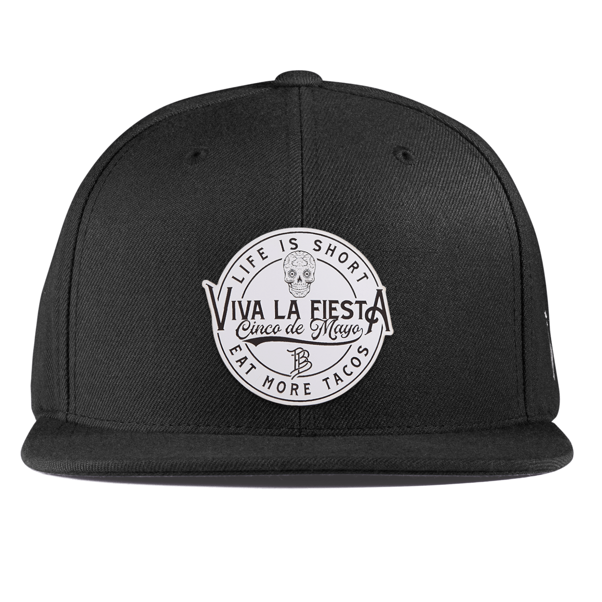 Branded Fiesta Essential Flat Snapback Black