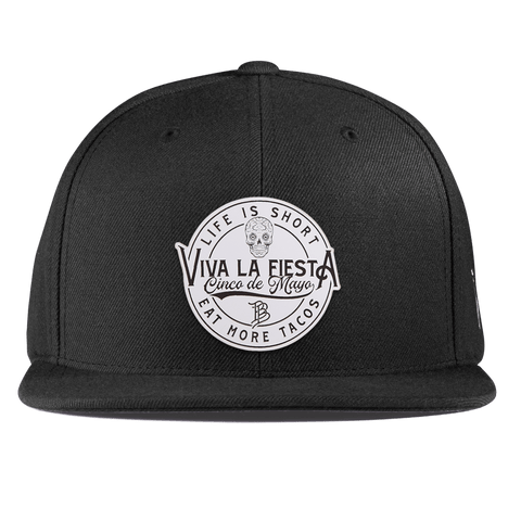 Branded Fiesta Essential Flat Snapback Black