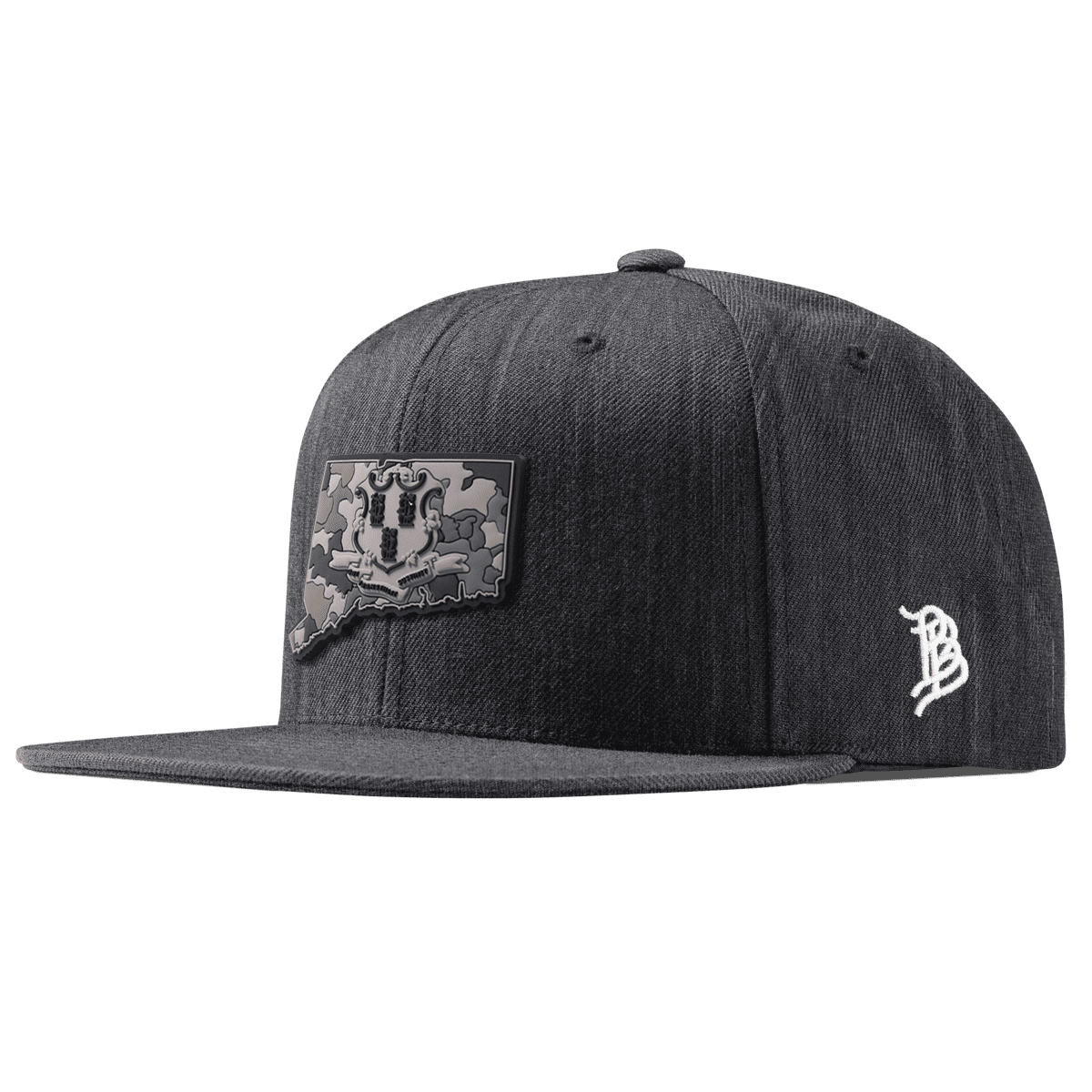 Connecticut Camo Classic Snapback Charcoal