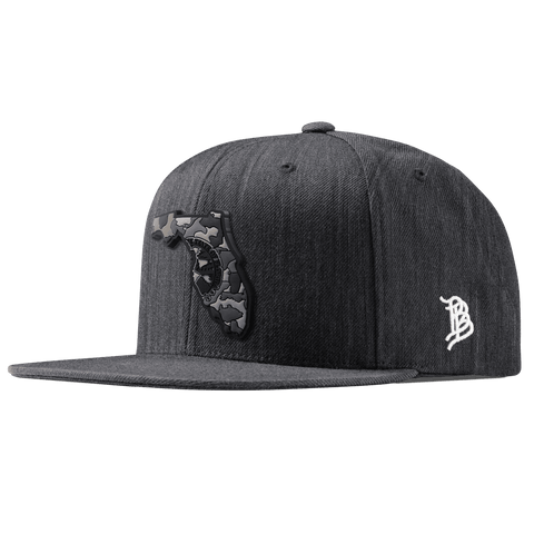 Florida Camo Classic Snapback Charcoal