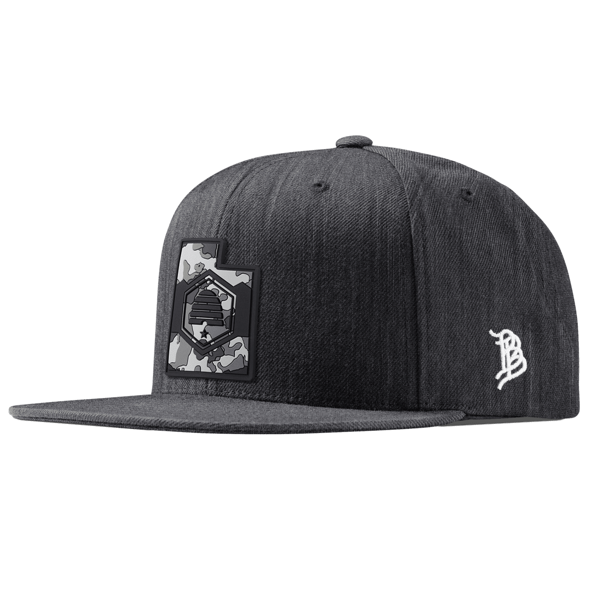 Utah Camo Classic Snapback Charcoal