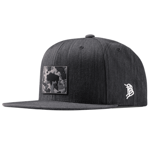 Wyoming Camo Classic Snapback Charcoal