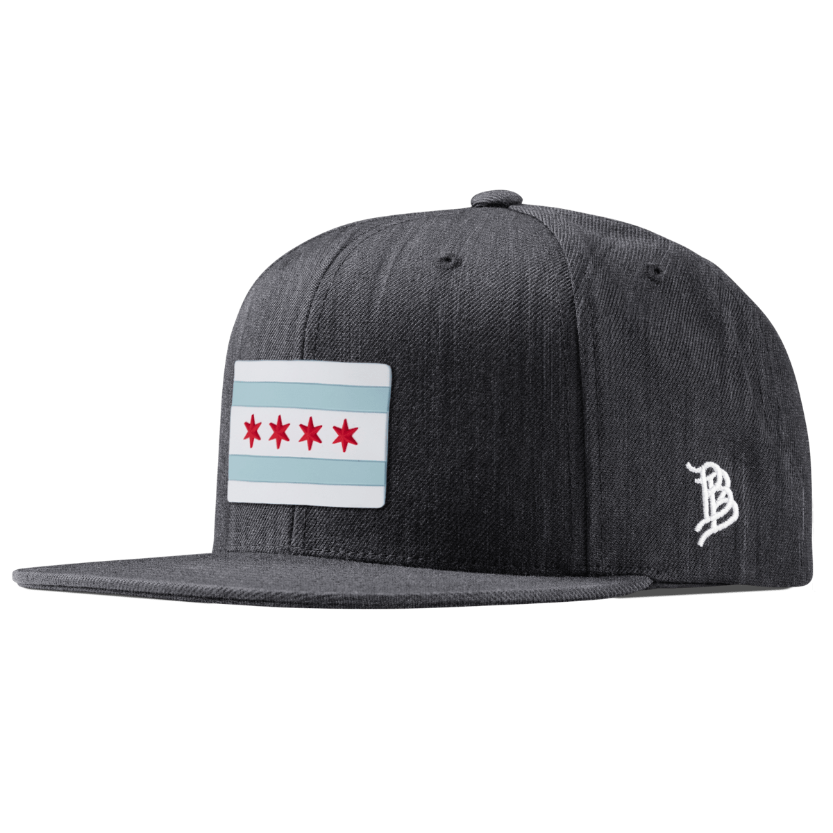 Chicago Flag Classic Snapback Charcoal 