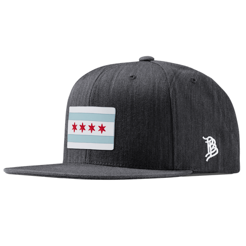 Chicago Flag Classic Snapback Charcoal 