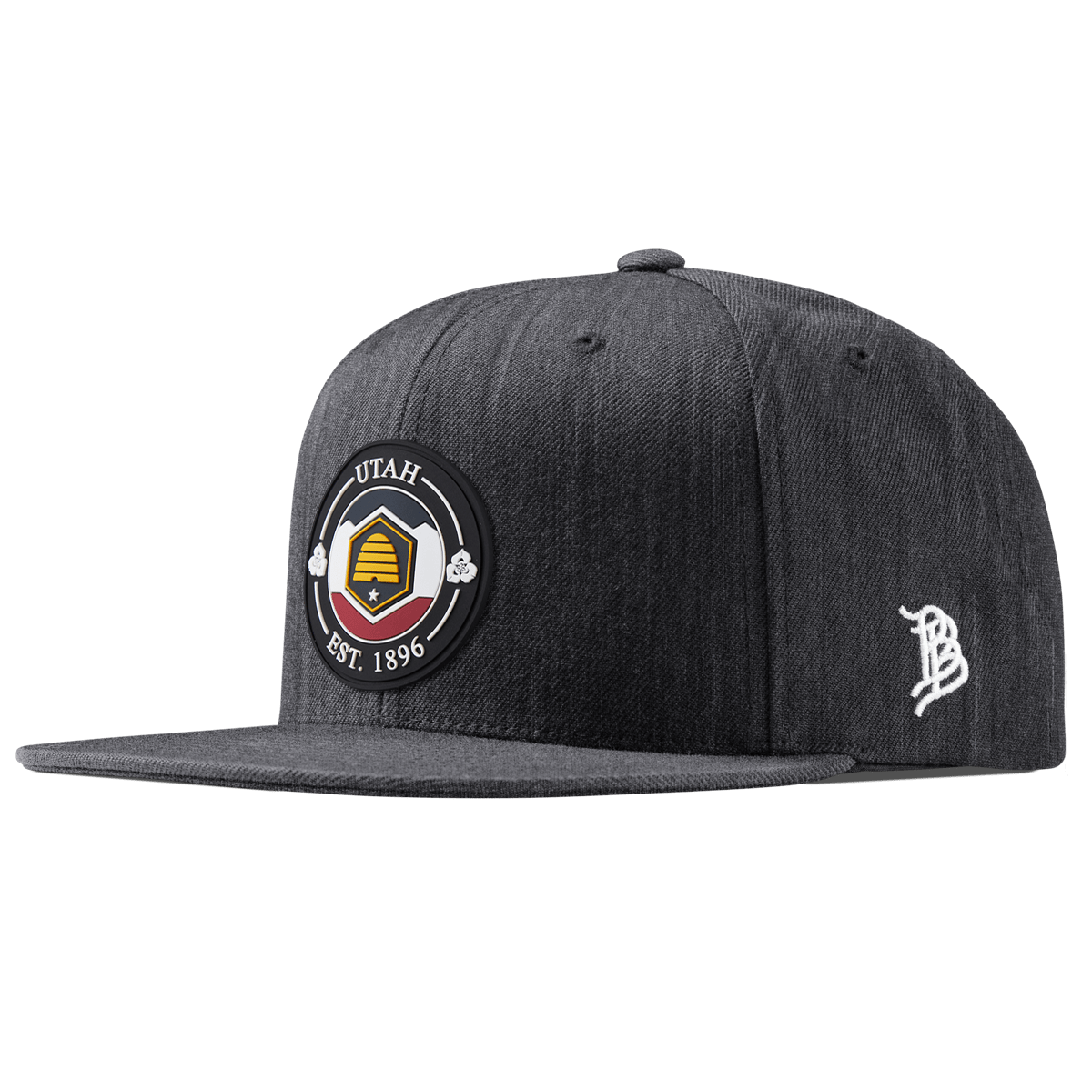 Utah Compass Classic Snapback Charcoal