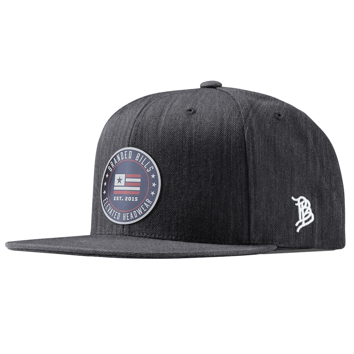 Elevated American Classic Snapback Charcoal 