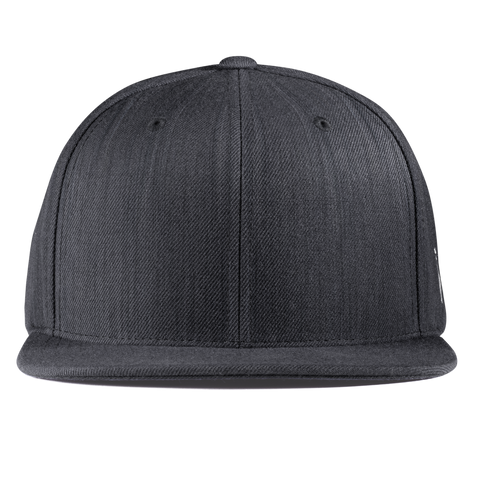 Bare Classic Snapback Charcoal Front