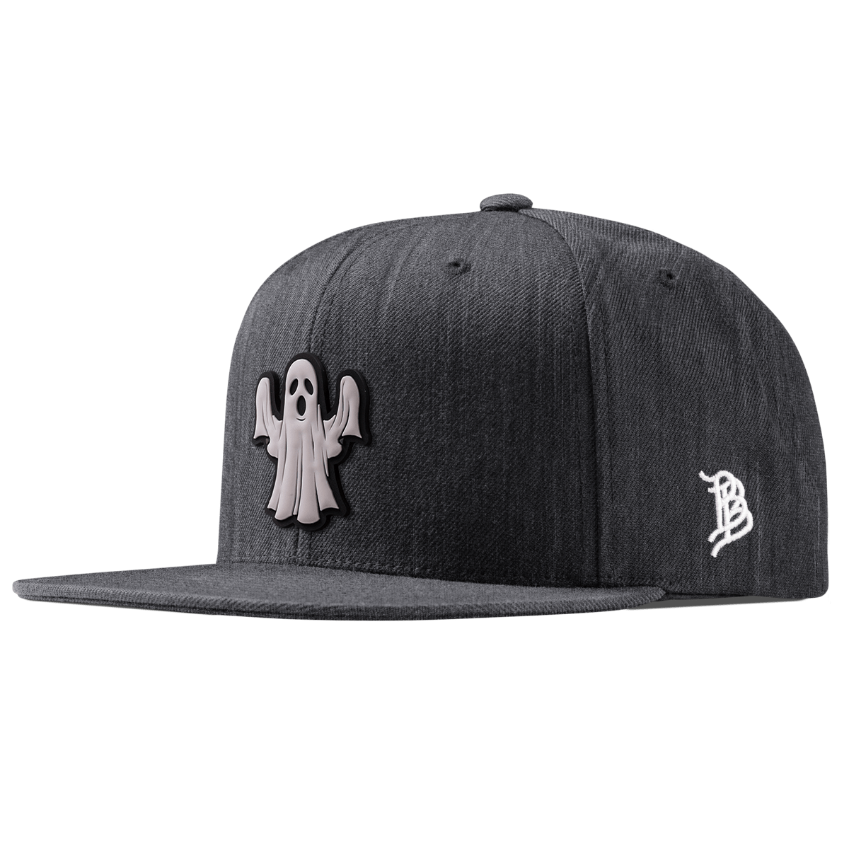 Ghostly PVC Classic Snapback Charcoal