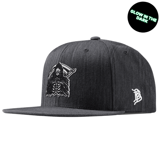 Grim Reaper Glow Classic Snapback Charcoal