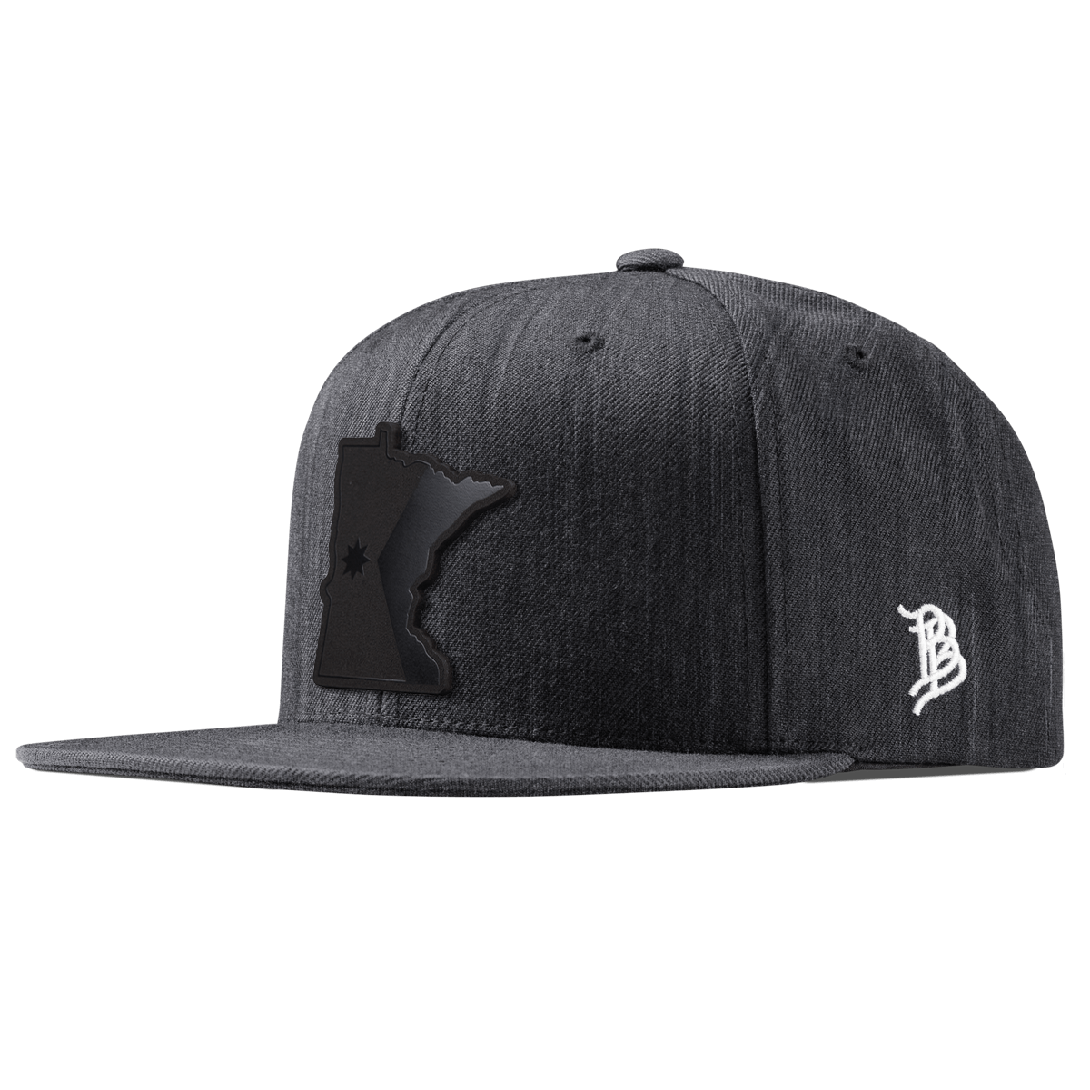 Minnesota 32 Midnight Classic Snapback Charcoal