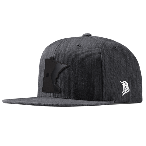 Minnesota 32 Midnight Classic Snapback Charcoal