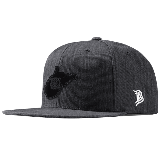 West Virginia 35 Midnight Classic Snapback Charcoal