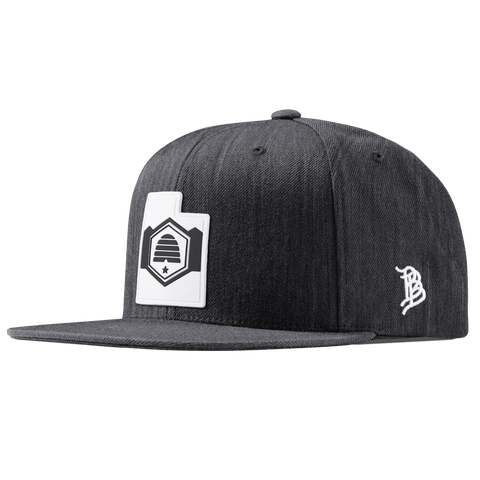 Utah Moonlight Classic Snapback Charcoal