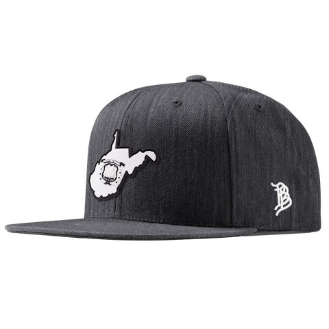 West Virginia Moonlight Classic Snapback Charcoal