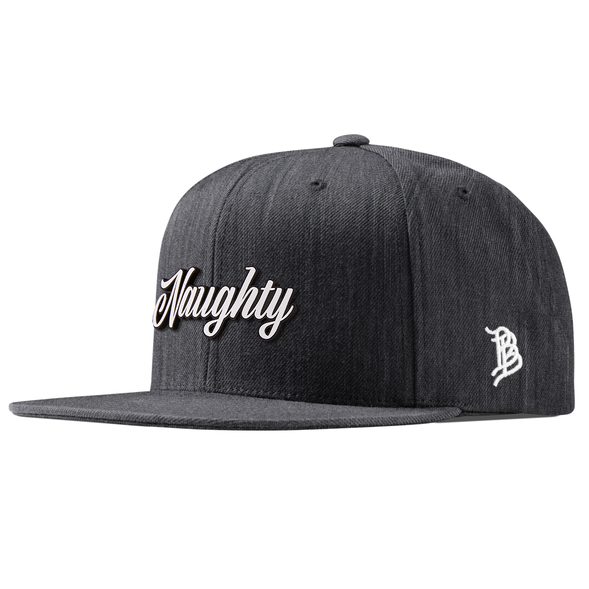 Naughty Classic Snapback Charcoal